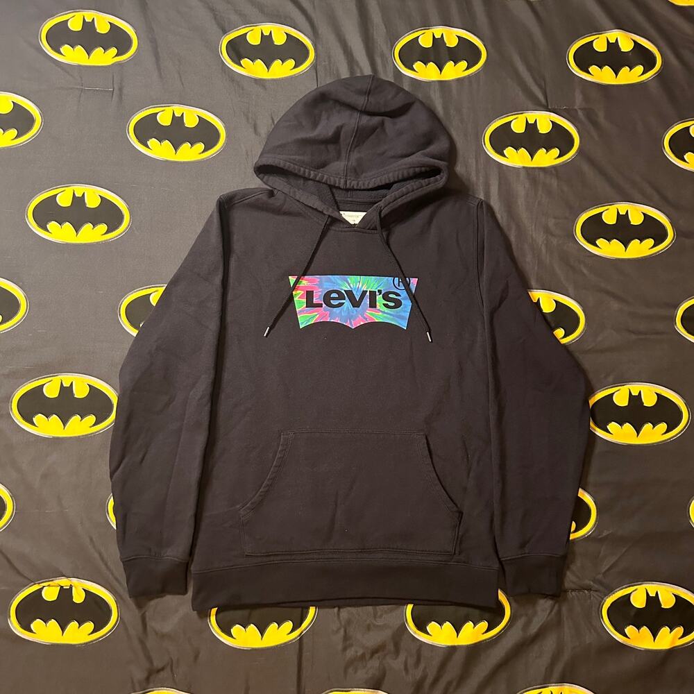 Levi’s Standard Tie Dye Graphic Logo Pullover Hoodie